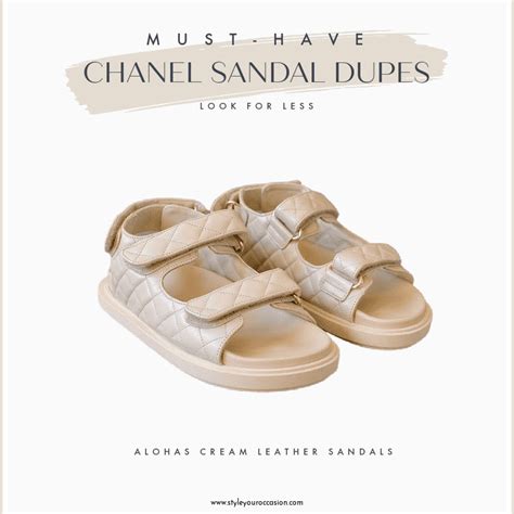 chanel fake sandals|chanel heels dupe.